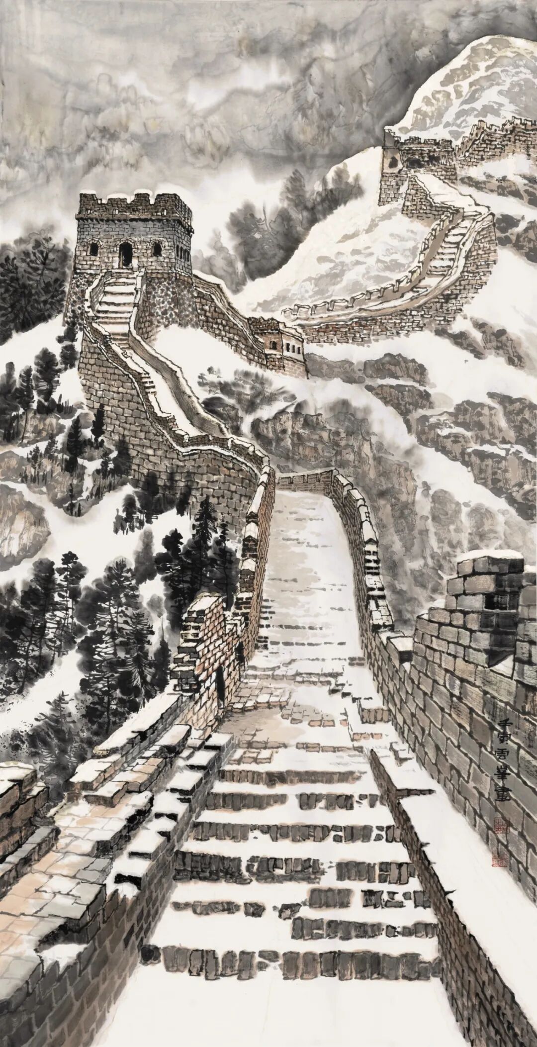 古今交融 东方神韵——长城画家王云峰的艺术世界