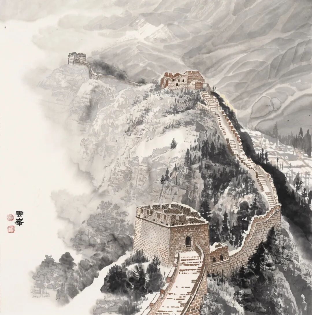 古今交融东方神韵长城画家王云峰的艺术世界