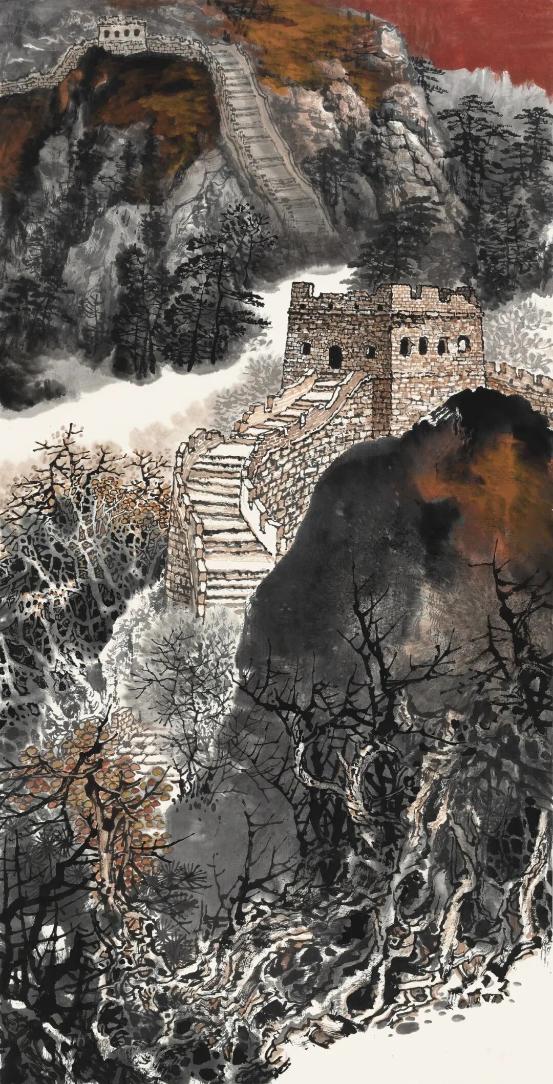 古今交融东方神韵长城画家王云峰的艺术世界