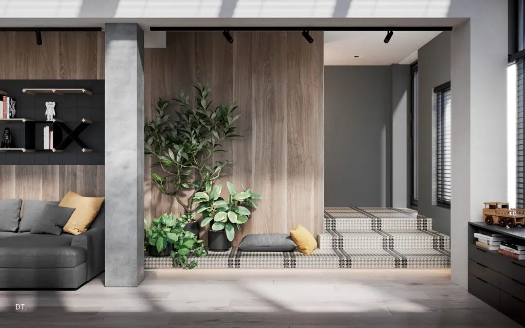 原木色轻奢风住宅，专属都市人的自在与优雅！