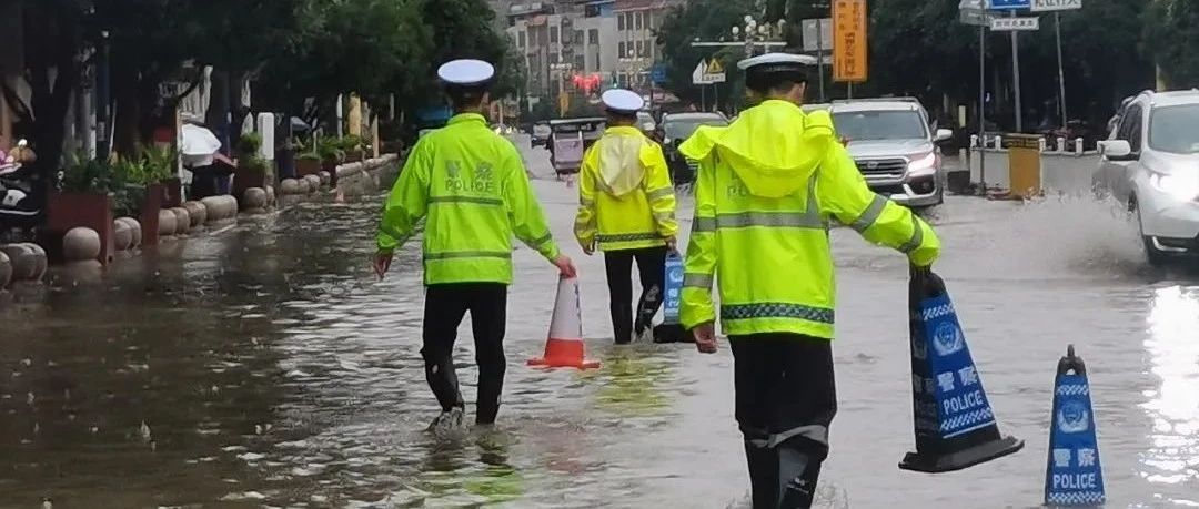 水漫南泗！来宾市部分乡镇积水严重，交通管制持续加强