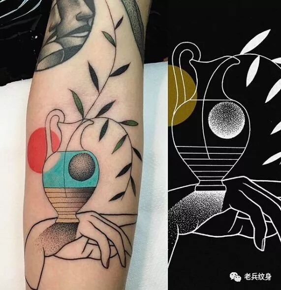 超抽象纹身图，看得懂的都是天才~