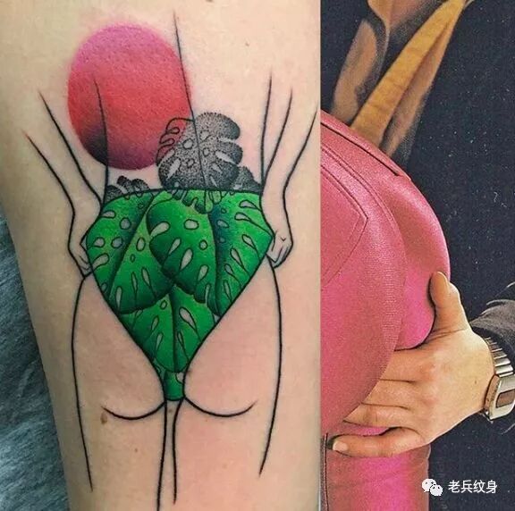 超抽象纹身图，看得懂的都是天才~