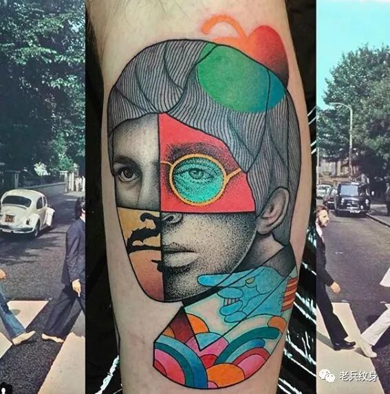 超抽象纹身图，看得懂的都是天才~