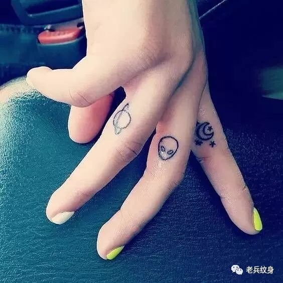 50款手指微纹身，这里可能有你喜欢的款~