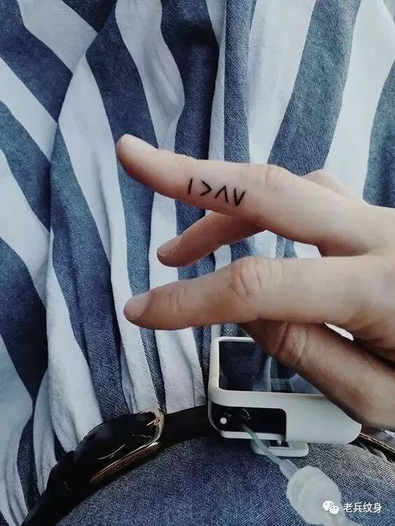 50款手指微纹身，这里可能有你喜欢的款~