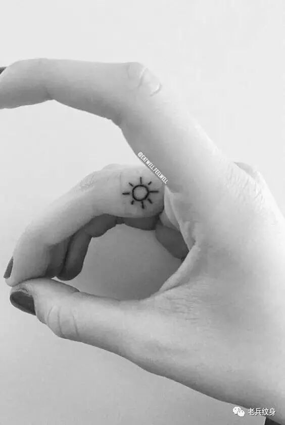 50款手指微纹身，这里可能有你喜欢的款~