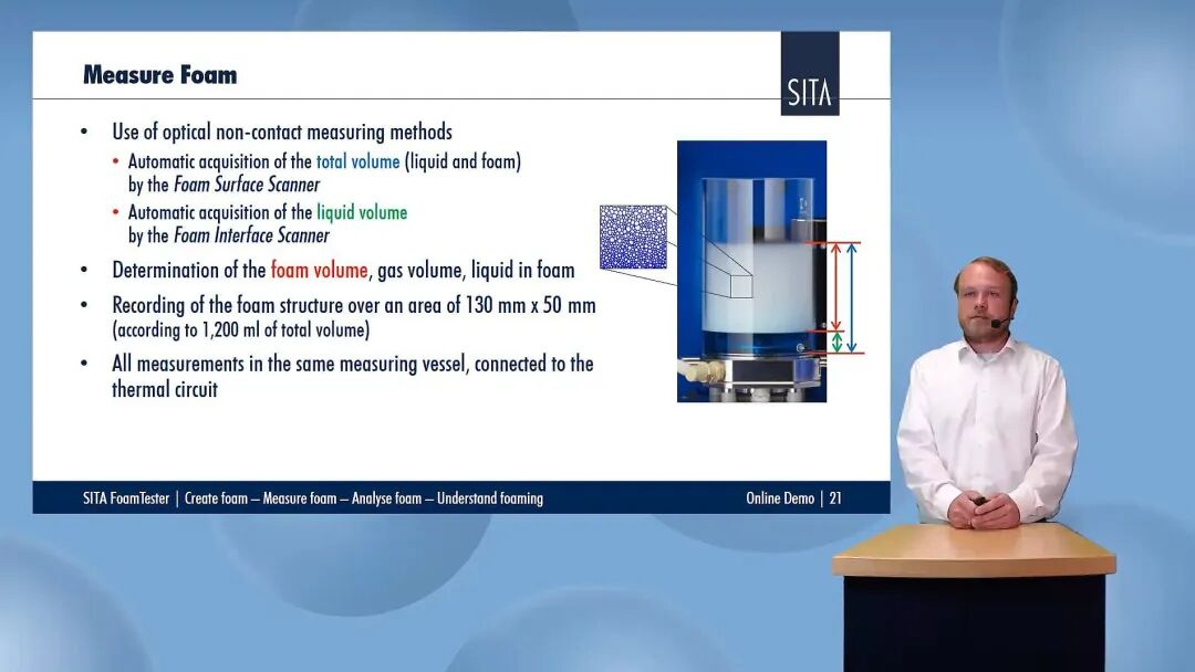 泡沫测试，可不能一触就破