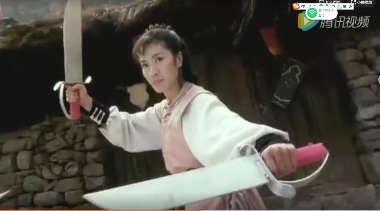 早期的咏春电影,甄子丹只是配角 杨紫琼的八斩刀以一敌十