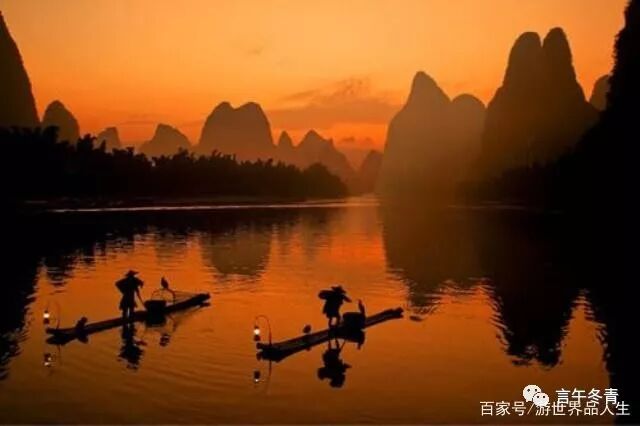 中国 甲天下的 桂林山水 有多美 桂林四绝是 娱乐新闻