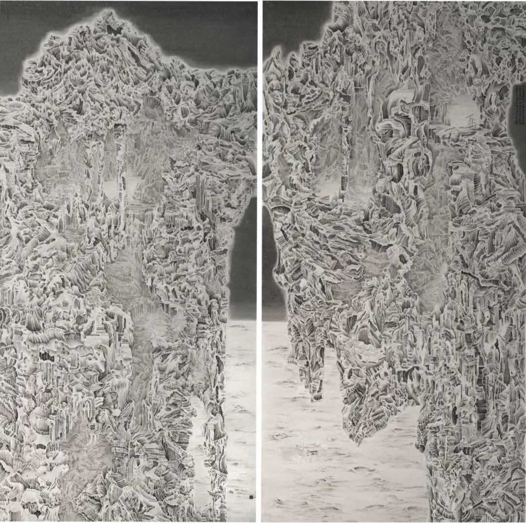 覃婉茗 《恒星Q·22》中国画