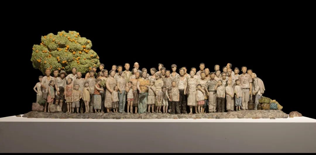 颜铭柯 《出三峡记》 树脂着色