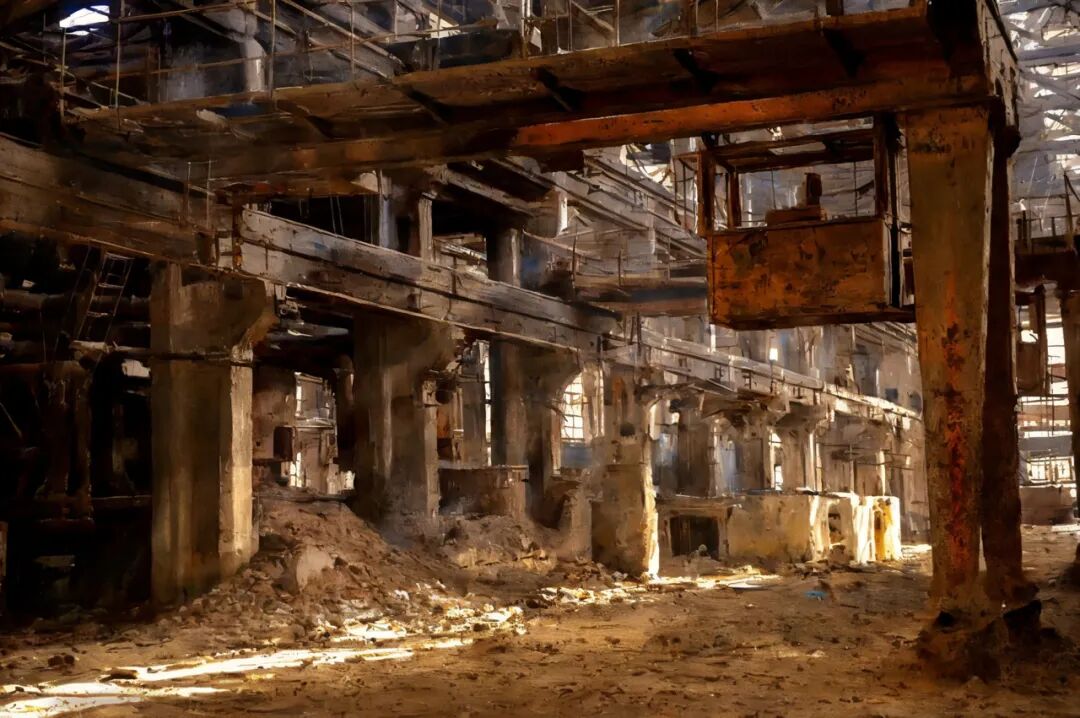 李一 《记忆中的老厂区》阿诗水彩纸300g