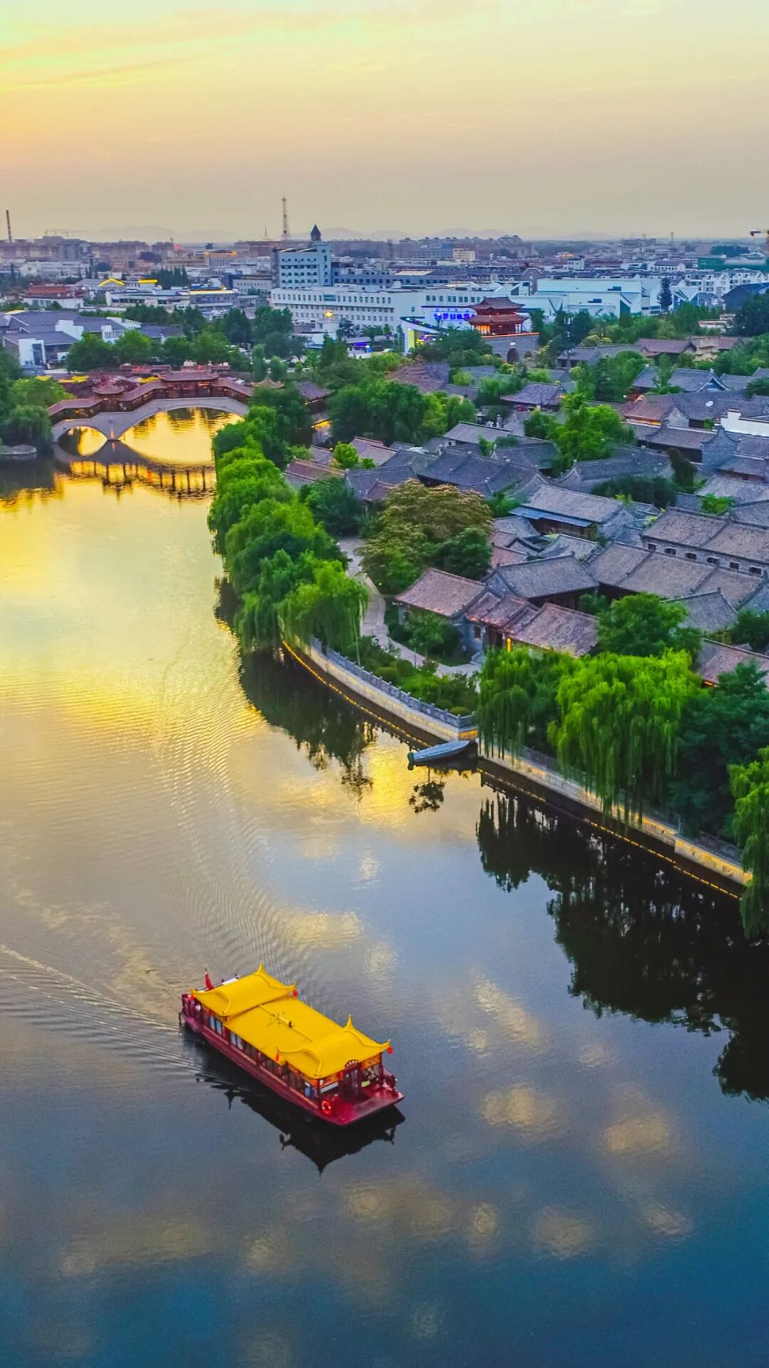 超美台儿庄古城限定壁纸来了让你舍不得放下手机