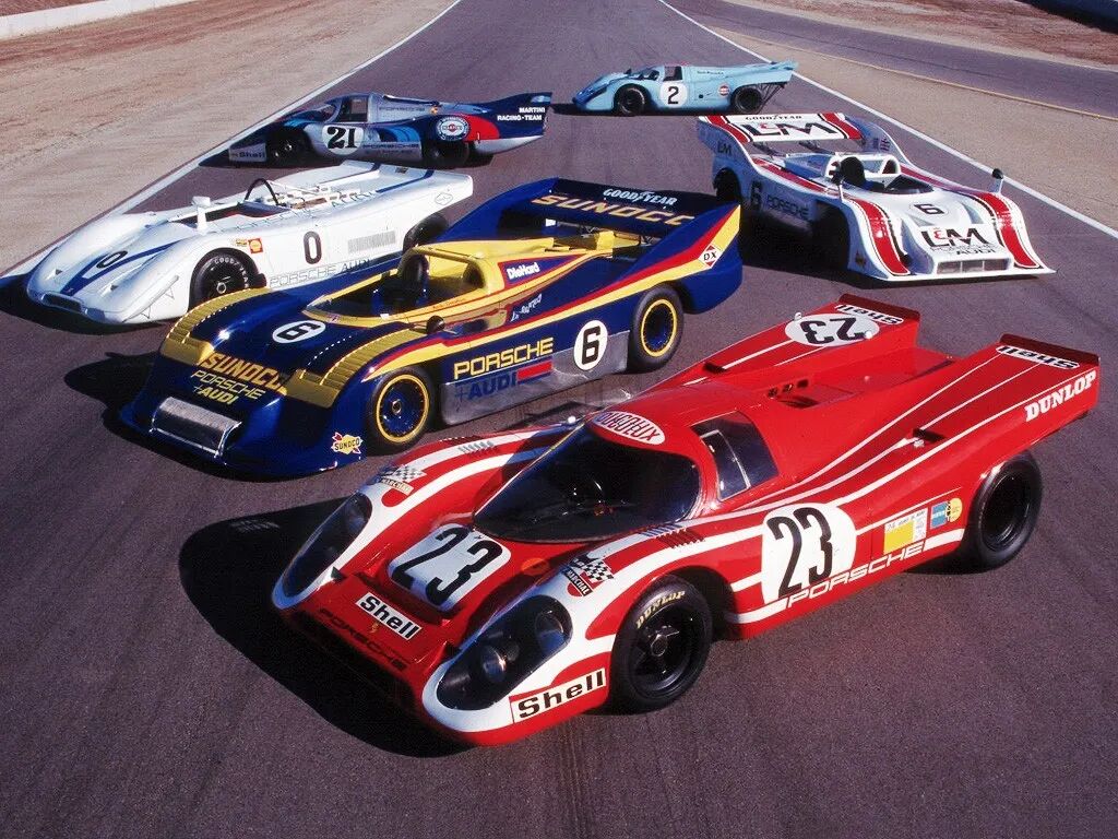 保时捷经典赛车不喜欢车的也会见过的保时捷917