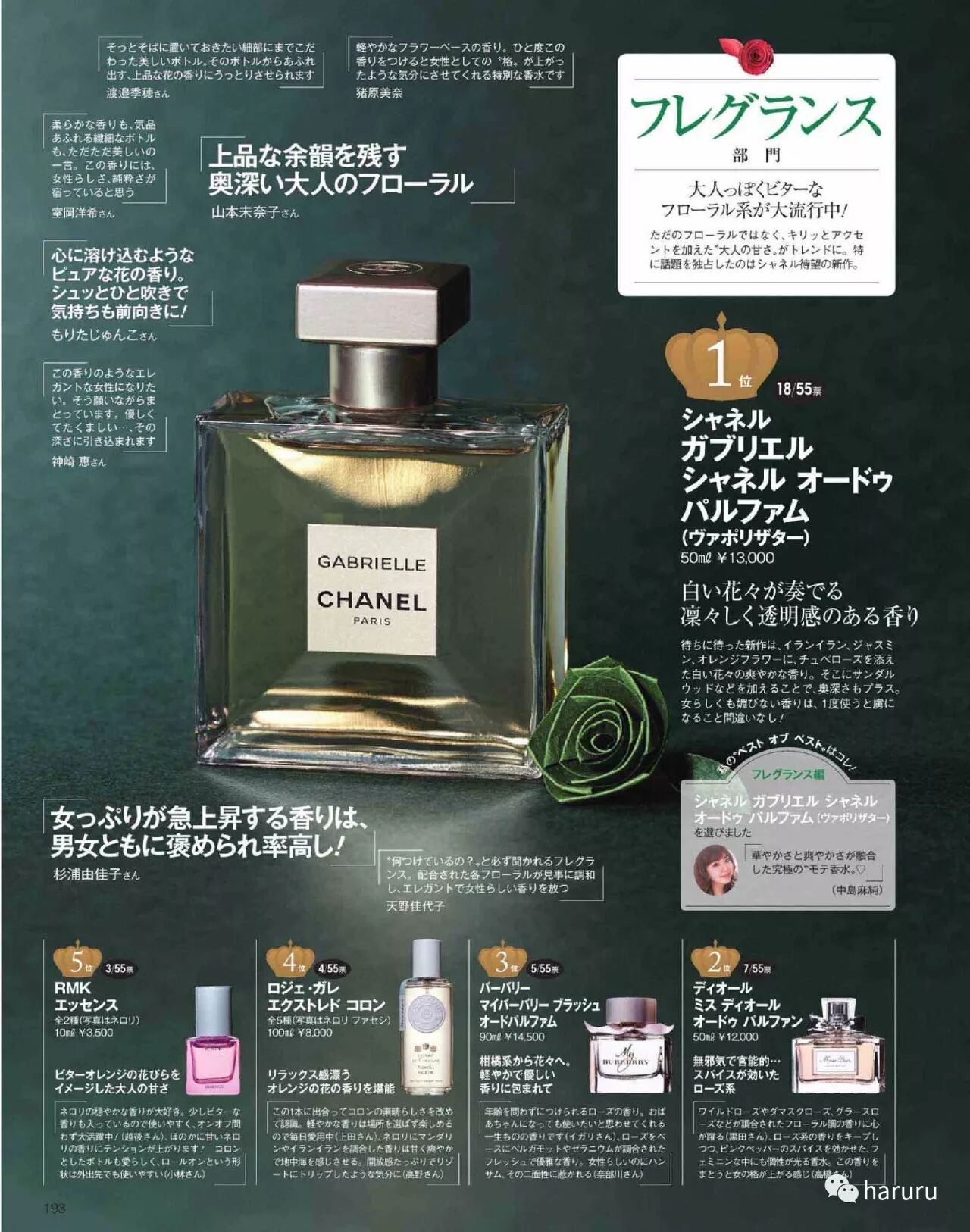 日本三大美妆杂志17年度榜单大发表 自由微信 Freewechat