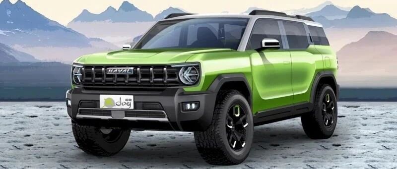 哈弗X DOG专利图、理想X01实车、疑似小鹏中大型SUV都曝光了…丨今日车闻