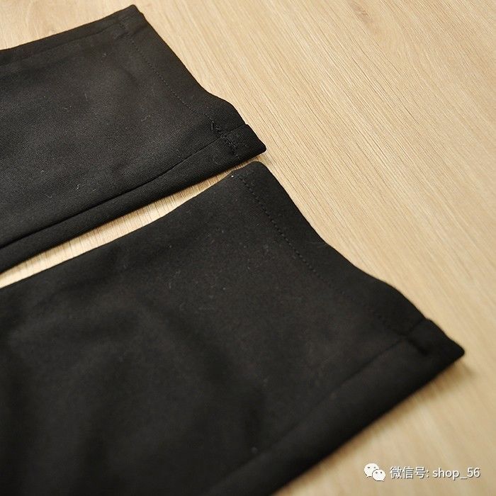 黑色罗马布休闲裤子 女长裤春秋弹力松紧腰 简约ol街头百搭铅笔裤