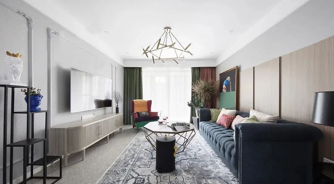 143㎡美式3室2厅，高颜值衣帽间强势入镜！