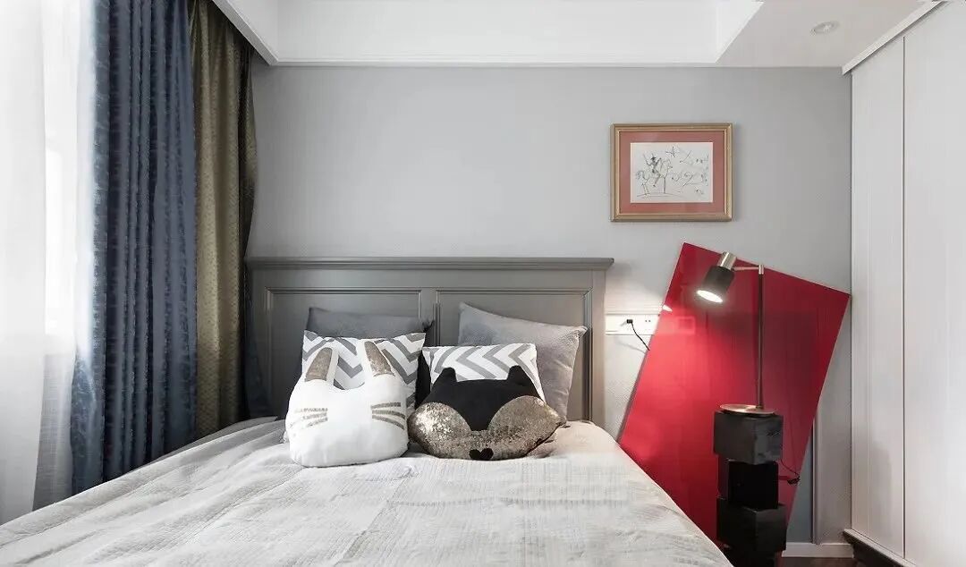 143㎡美式3室2厅，高颜值衣帽间强势入镜！