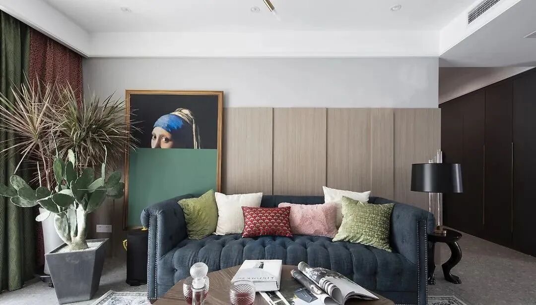 143㎡美式3室2厅，高颜值衣帽间强势入镜！