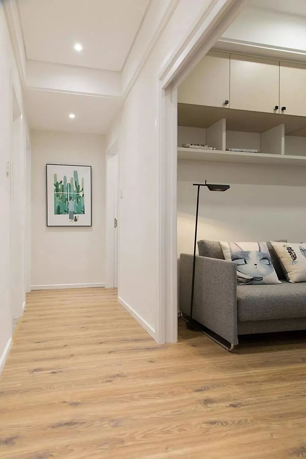 129㎡现代简约三房，暖色调搭配温馨舒适，全家人都满意！