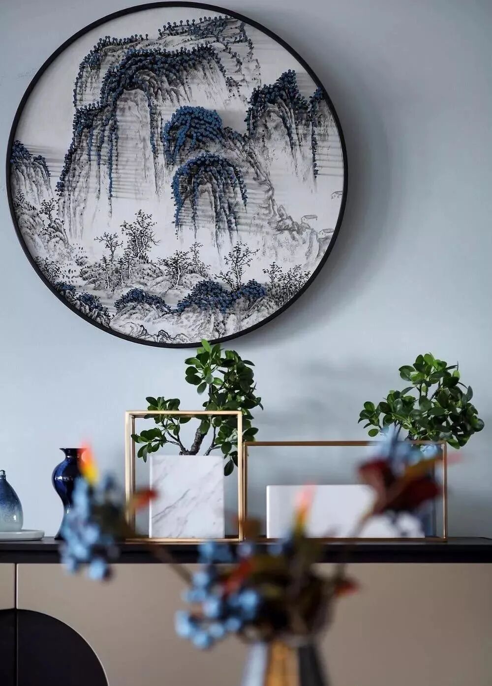 190㎡新中式风案例，四居室户型，精致有品位！