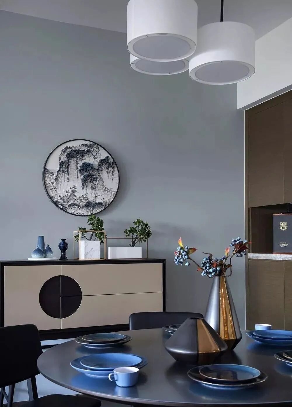 190㎡新中式风案例，四居室户型，精致有品位！