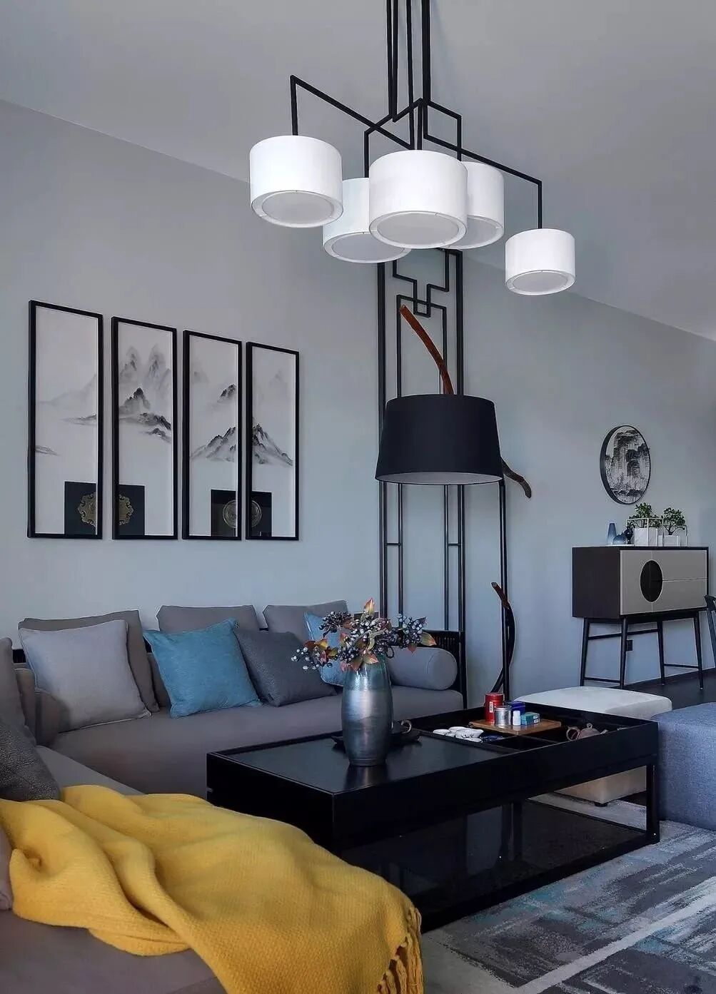 190㎡新中式风案例，四居室户型，精致有品位！