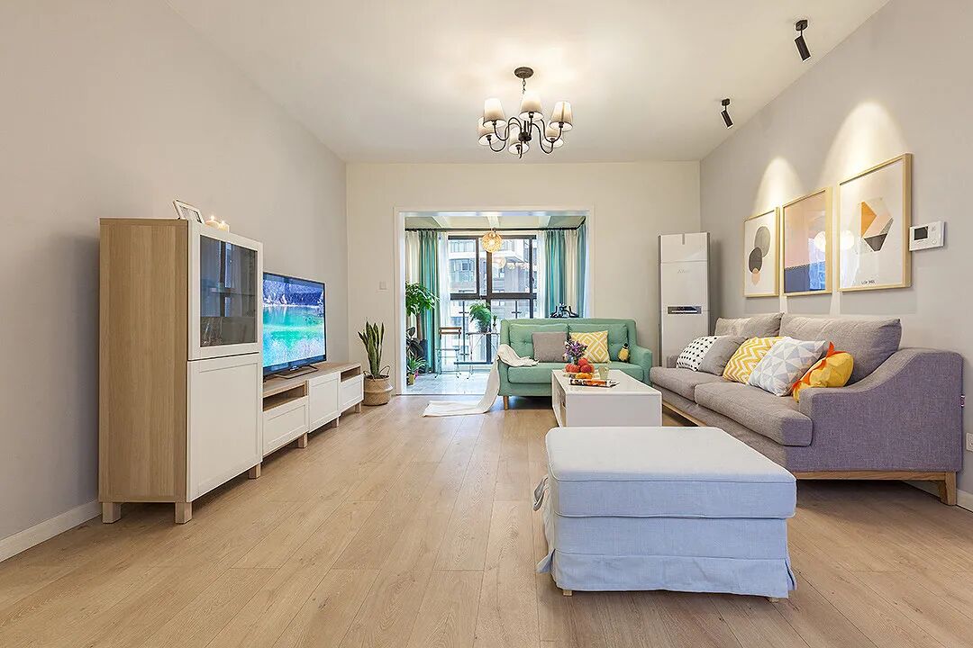 交房历时4个月装修完工，漂亮又温馨太满意了！