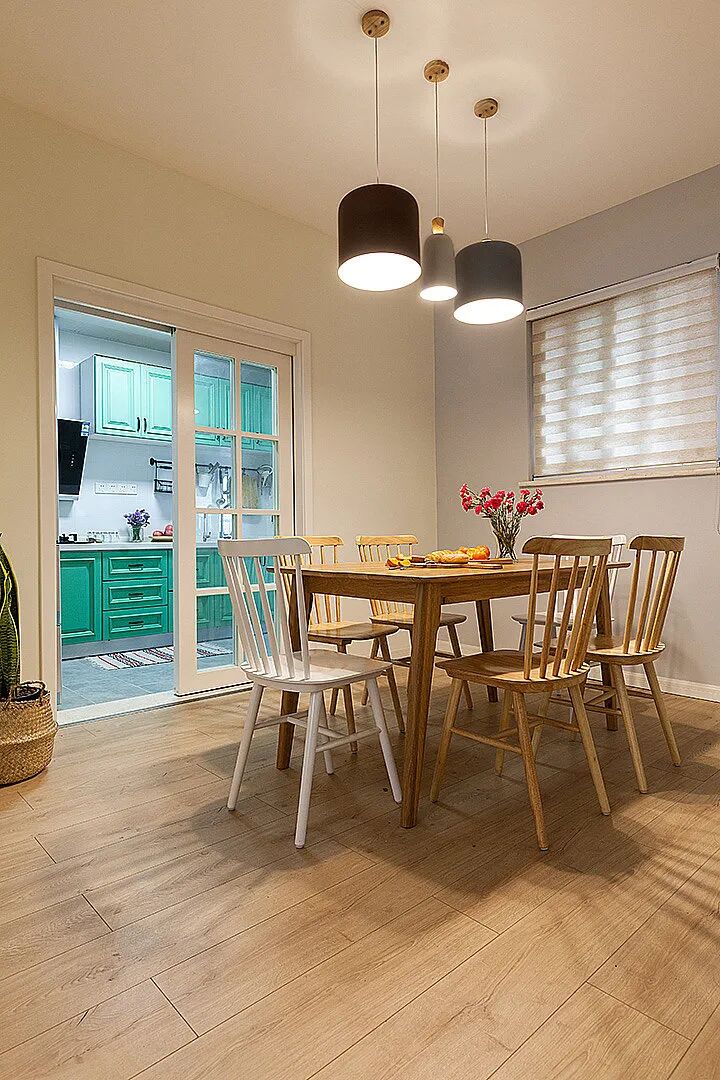 交房历时4个月装修完工，漂亮又温馨太满意了！