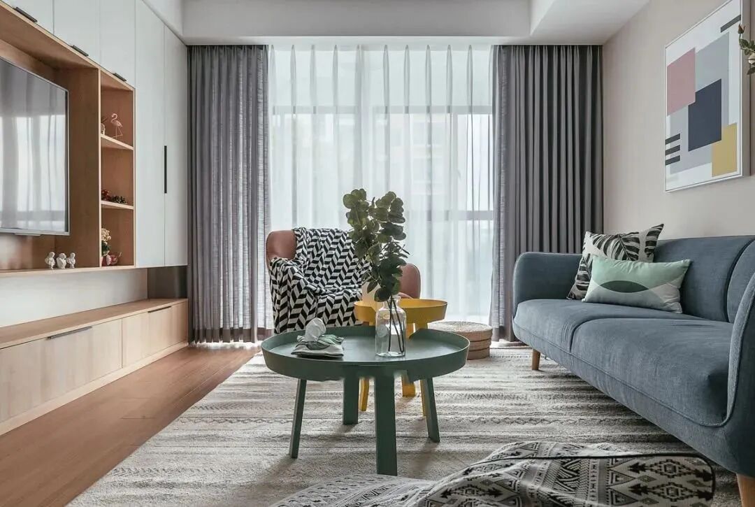 90㎡北欧新家，软装配色超温馨，越住越舒服！