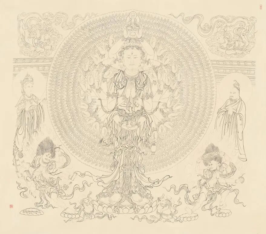 灵鹫飞来佛教艺术展——浙江飞来峰艺术研究中心（筹）书画作品展