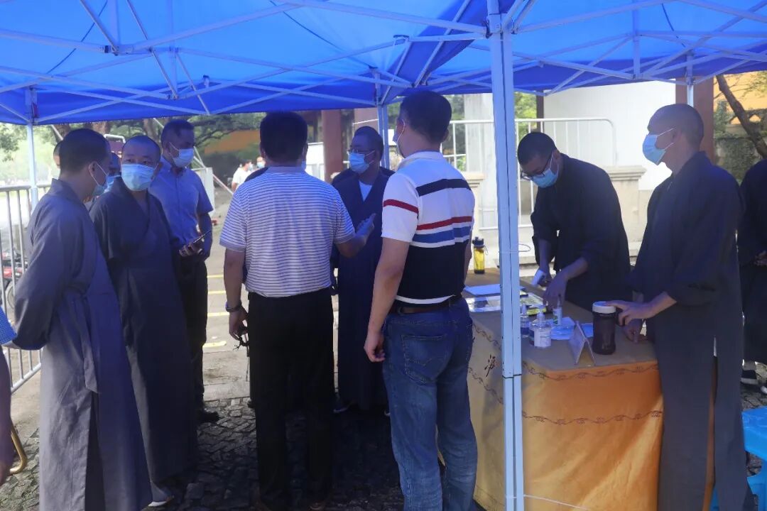 灵隐寺坚决筑牢疫情防控的佛教“阵地”——市佛协开展疫情防控工作突击检查