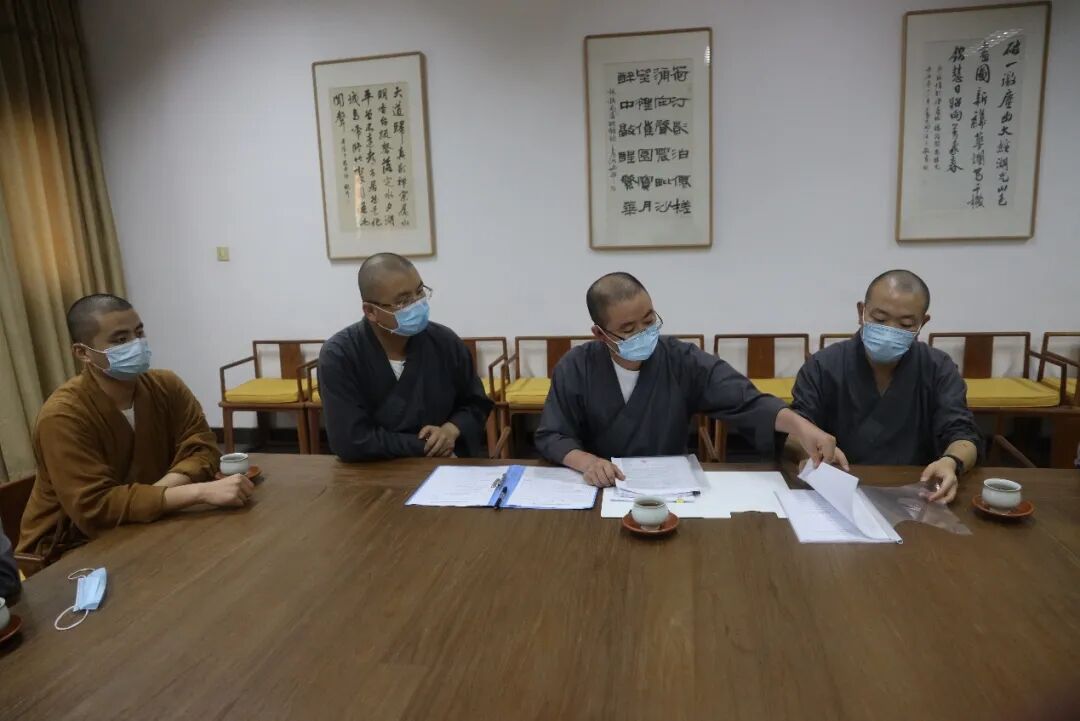 灵隐寺坚决筑牢疫情防控的佛教“阵地”——市佛协开展疫情防控工作突击检查