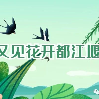 又见花开都江堰丨驾虹小学等5所学校孩子们笔下的美丽都江堰！