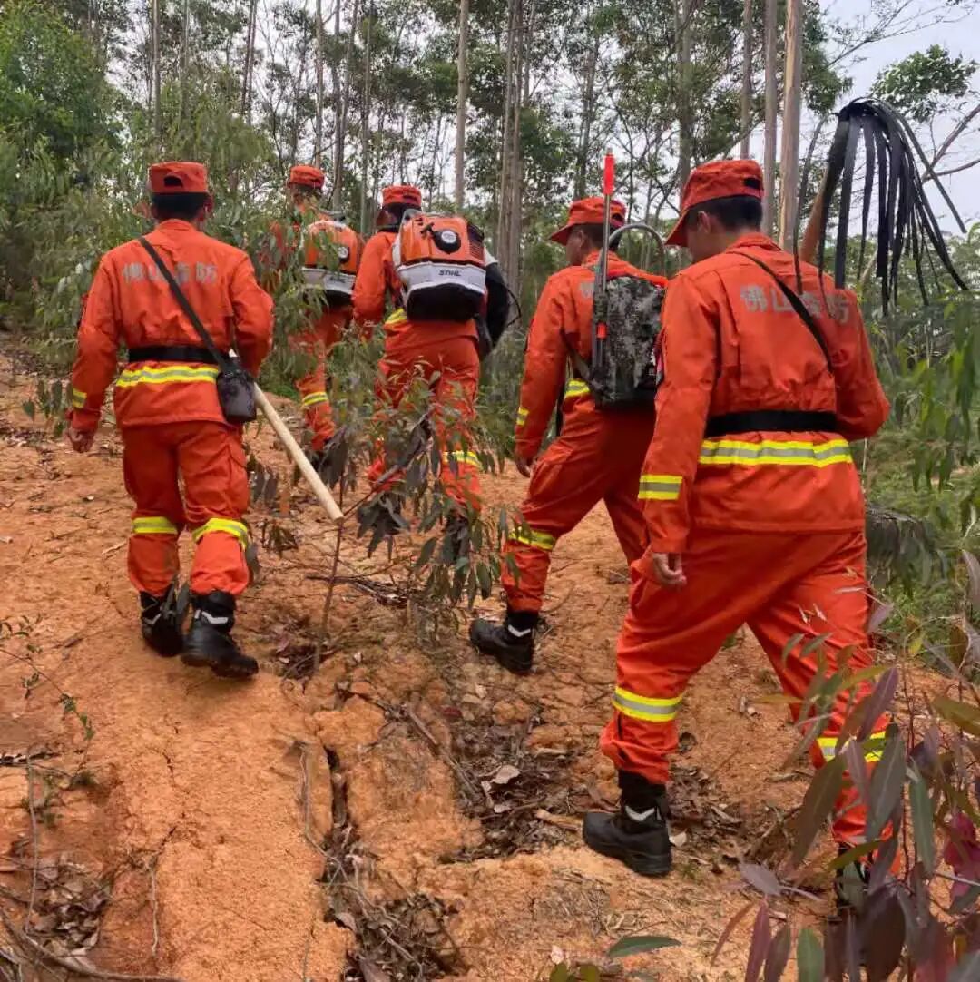 佛山市森林消防综合救援队持续加大清明森林防火专项行动力度