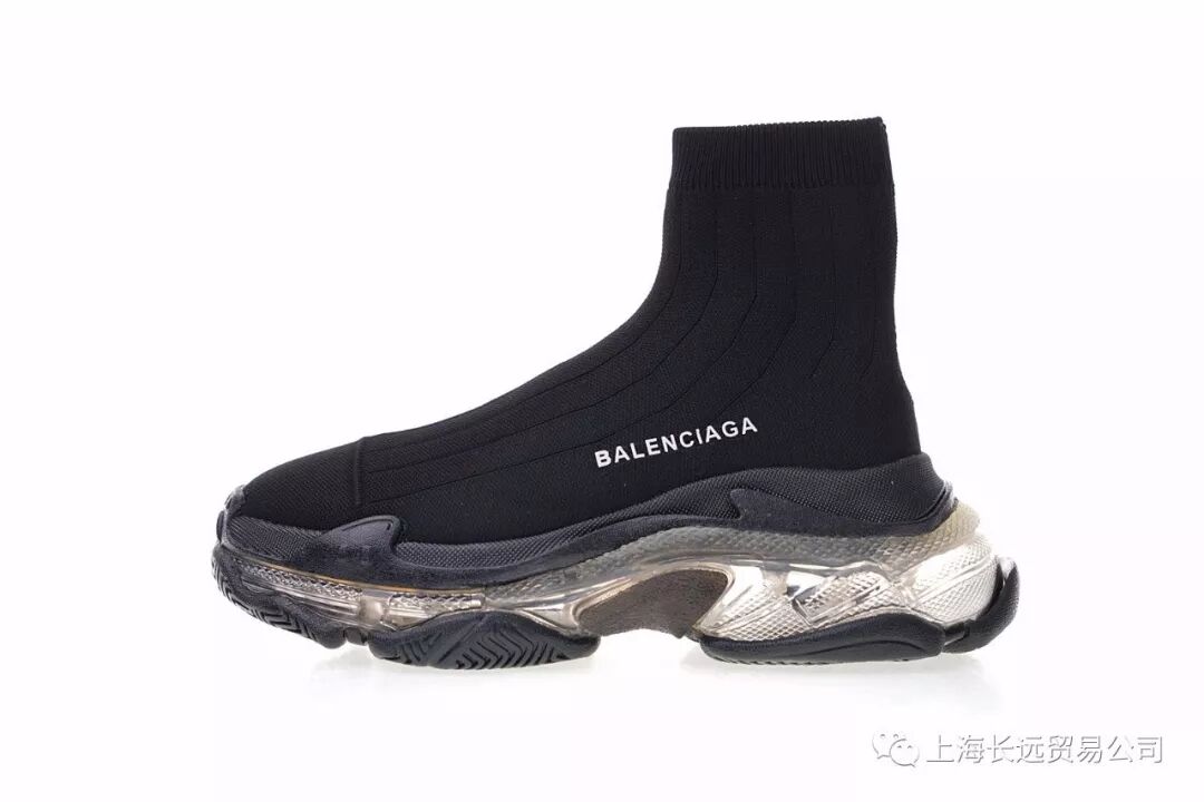 balenciaga triple s air knit mid sock