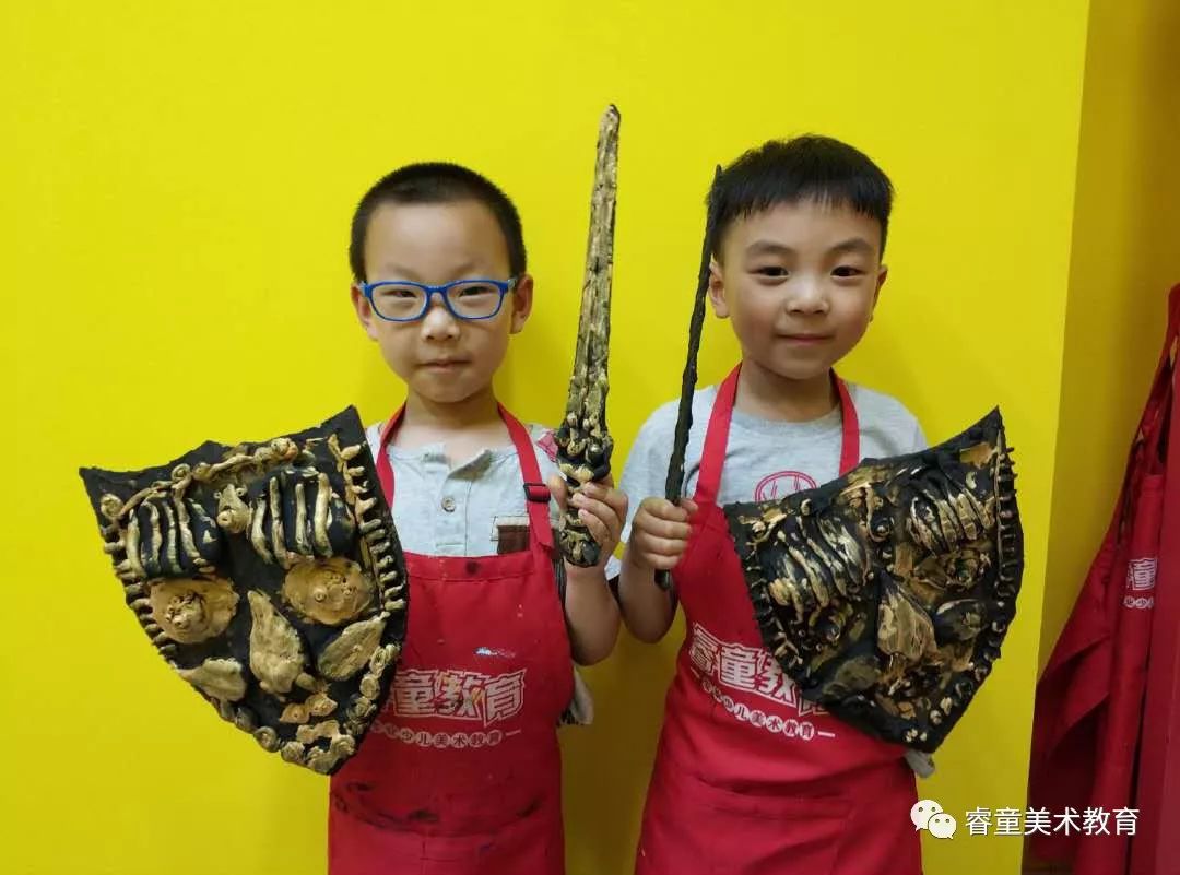 【睿童美术】花城汇校区睿童之星——吴炳文个人微画展