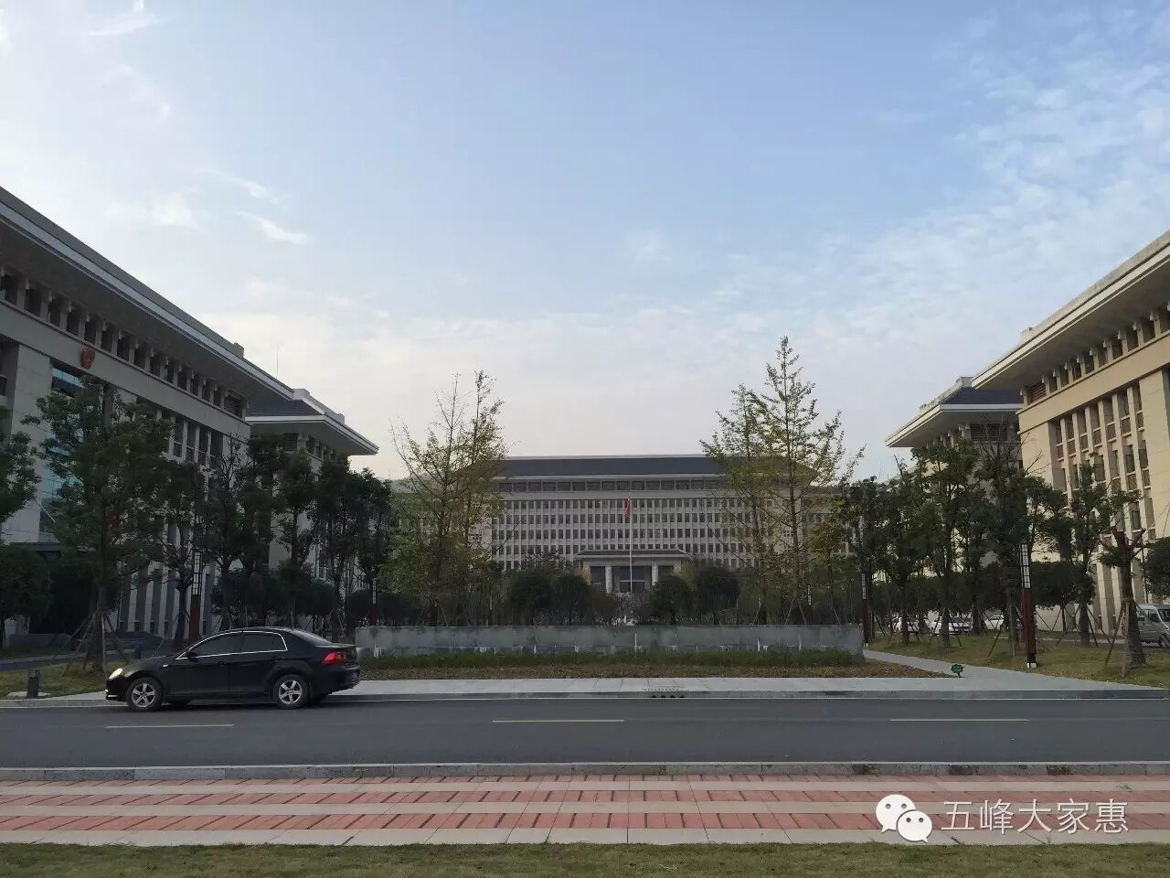 五峰大家惠县政府全景图片拍摄全程