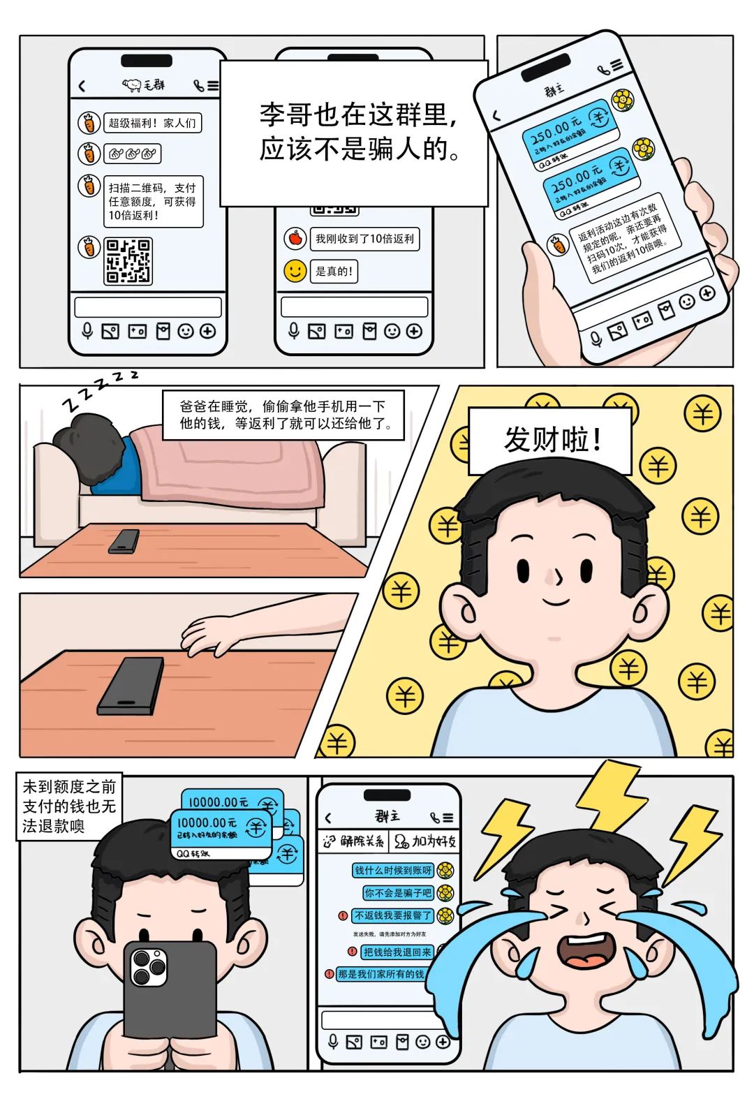 12355·普法课堂 ｜ 未成年人普法宣传教育漫画（一）