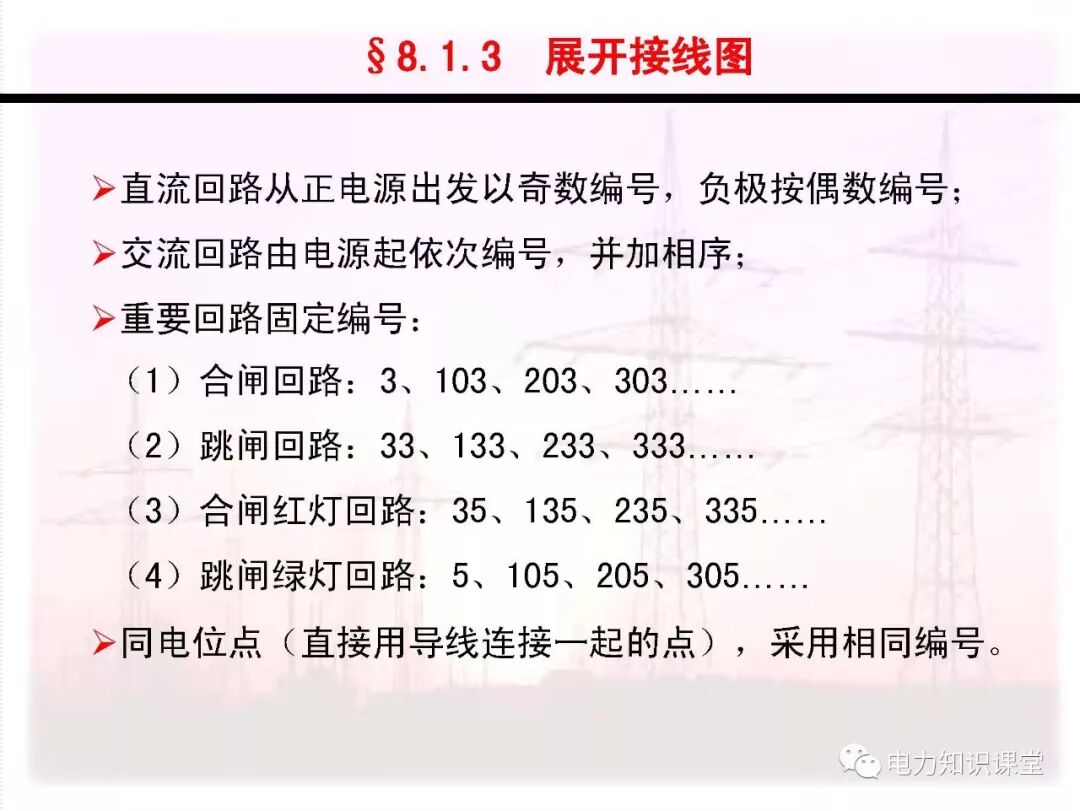 电气二次回路编号方法的图15