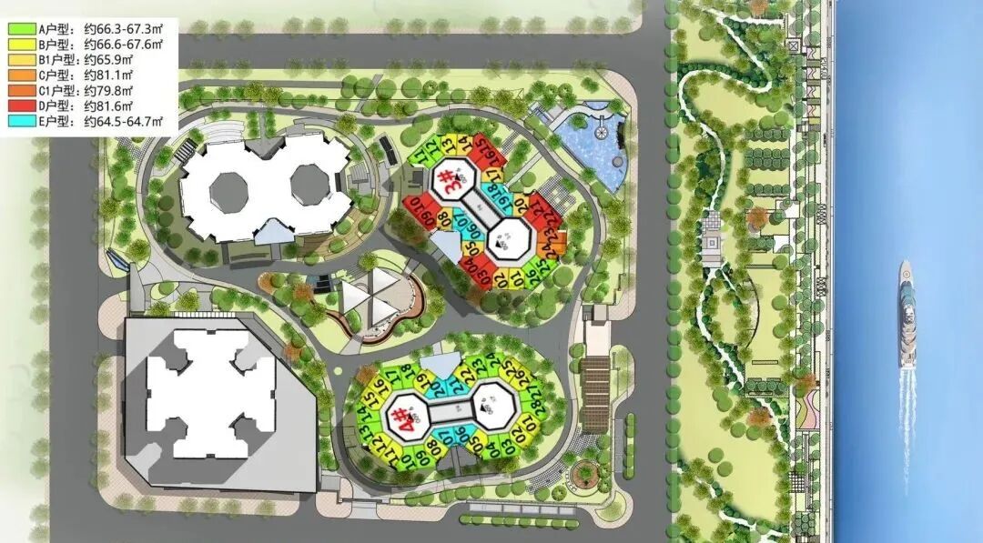 荔湾雅居乐天际715将在6月30日交付两栋住宅