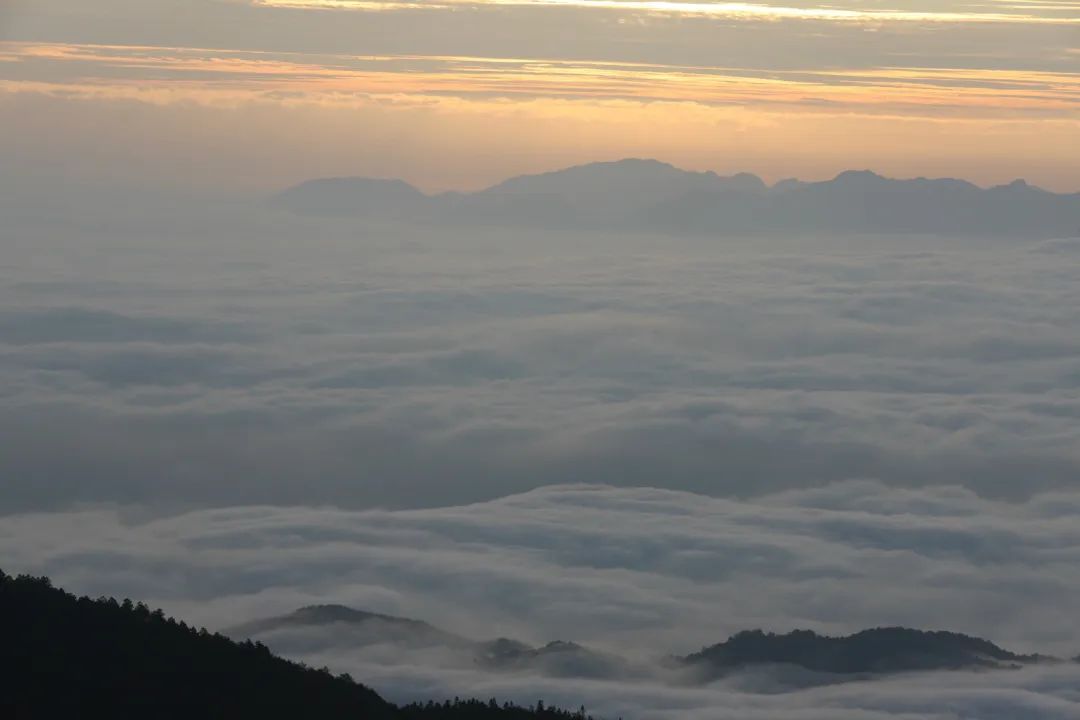 閩清白云山：云海日出  望之如畫