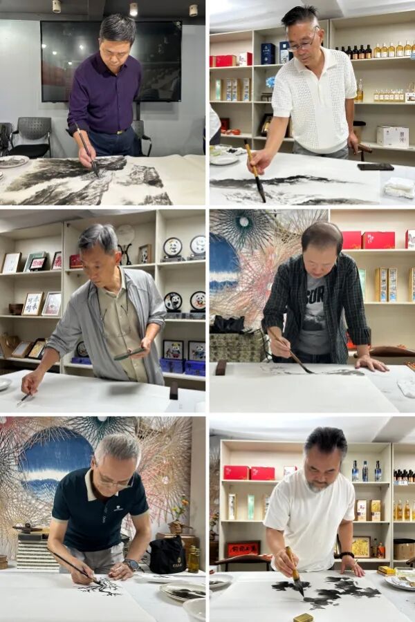 四川省传统文化促进会书画专委会以丹青力作祝贺促进会成立十周年(图5)