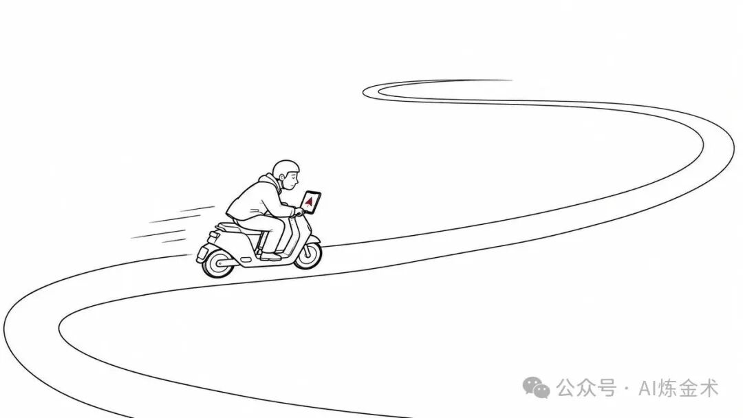 快，是因为车快，不是我快