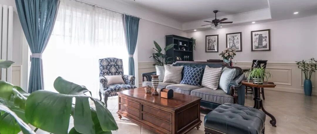 120平美式公寓，采光到软装包你满意~