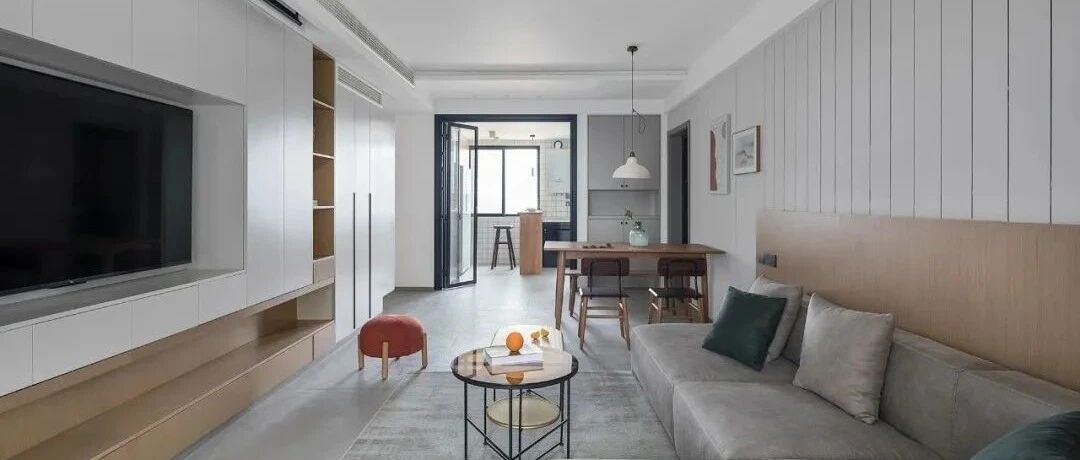 108平北欧风格三居室，干净利落，自然温馨~