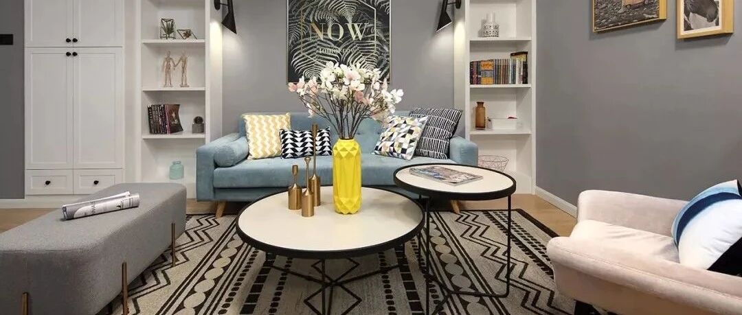 75平北欧二居室，舒适简约还精致，真让人喜欢！