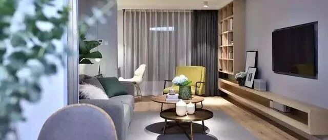 80平北欧二居室，宽敞明亮，高级又舒适~